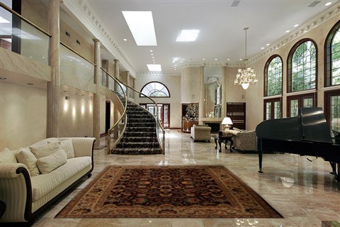 Pishavar Beige Hand Knotted 90 X 120 Area Rug 251-13884 Image 2