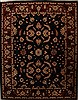 Pishavar Blue Hand Knotted 93 X 120  Area Rug 251-13891 Thumb 0