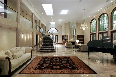 Pishavar Black Hand Knotted 90 X 119 Area Rug 251-13899 Image 1