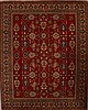 Kazak Red Hand Knotted 96 X 119  Area Rug 251-13902 Thumb 0