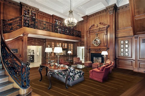 Pishavar Brown Hand Knotted 82 X 113 Area Rug 251-13909 Image 2