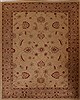 Pishavar Beige Hand Knotted 811 X 112  Area Rug 251-13910 Thumb 0