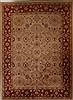 Pishavar Beige Hand Knotted 89 X 120 Area Rug 251-13916 Thumb 0