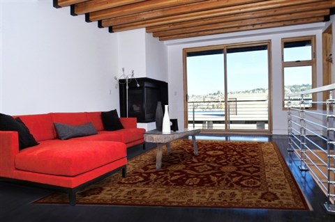 Pishavar Red Hand Knotted 90 X 120 Area Rug 251-13942 Image 3
