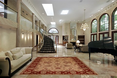 Pishavar Beige Hand Knotted 89 X 121 Area Rug 251-13945 Image 1