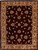 Pishavar Red Hand Knotted 89 X 118  Area Rug 251-13946 Thumb 0