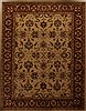 Pishavar Beige Hand Knotted 94 X 1111  Area Rug 251-13947 Thumb 0