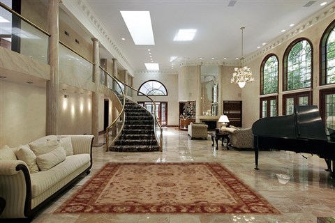 Pishavar Beige Hand Knotted 811 X 1111  Area Rug 251-13957 Image 1