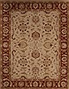 Pishavar Beige Hand Knotted 811 X 1111  Area Rug 251-13957 Thumb 0