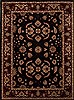 Pishavar Black Hand Knotted 89 X 119  Area Rug 251-13958 Thumb 0