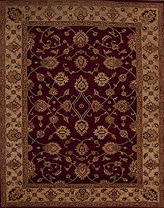 Pishavar Beige Hand Knotted 8'8" X 11'5"  Area Rug 251-13962