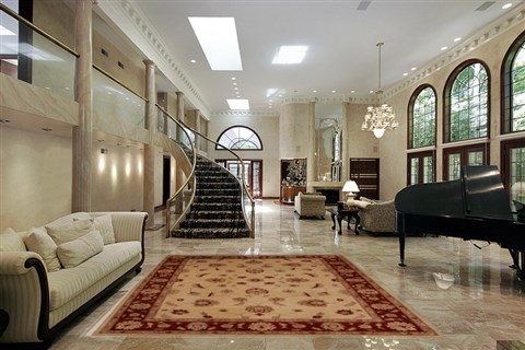 Pishavar Beige Hand Knotted 811 X 123  Area Rug 251-13969 Image 1