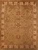 Pishavar Green Hand Knotted 93 X 120  Area Rug 251-13970 Thumb 0