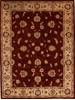 Pishavar Red Hand Knotted 89 X 119  Area Rug 251-13973 Thumb 0