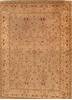 Pishavar Beige Hand Knotted 89 X 123  Area Rug 251-13975 Thumb 0