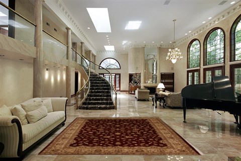 Pishavar Red Hand Knotted 90 X 120 Area Rug 251-13976 Image 1