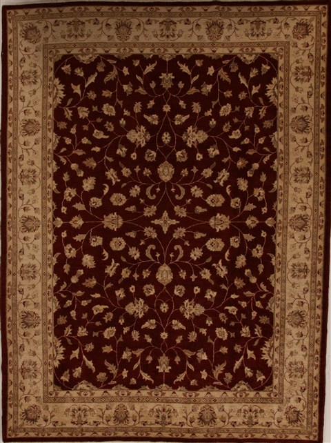 Pishavar Red Hand Knotted 90 X 120 Area Rug 251-13976 Image 0