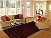 Pishavar Brown Hand Knotted 85 X 112 Area Rug 251-13979 Thumb 4