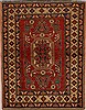 Kazak Red Hand Knotted 35 X 46  Area Rug 251-13999 Thumb 0