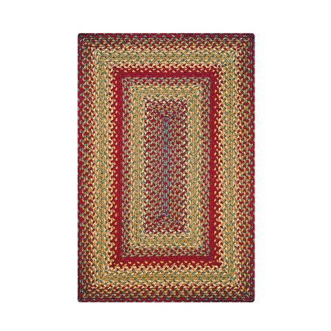 Homespice Jute Braided Rug Red 23 X 39 Area Rug 512123 816-130018 Image 0