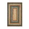 Homespice Cotton Braided Rug Black 80 X 100 Area Rug 416216 816-130040 Thumb 0