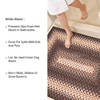 Homespice Ultra Durable Braided Rug Brown 23 X 39 Area Rug 310125 816-130068 Thumb 5