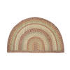 Homespice Jute Braided Rug Beige Half Round 16 X 25 Area Rug 532077 816-130113 Thumb 0