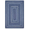 Homespice Ultra Wool Braided Rug Blue 60 X 90 Area Rug 715111 816-130118 Thumb 0