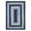 Homespice Ultra Durable Braided Rug Blue 50 X 80 Area Rug 314222 816-130134 Thumb 0