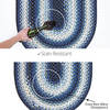 Homespice Ultra Durable Braided Rug Blue Oval 18 X 26 Area Rug 321220 816-130139 Thumb 3