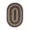 Homespice Jute Braided Rug Black Oval 40 X 60 Area Rug 503213 816-130143 Thumb 0