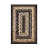 Homespice Jute Braided Rug Black 18 X 26 Area Rug 511218 816-130148 Thumb 0