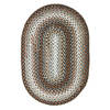 Homespice Ultra Durable Braided Rug Grey Oval 23 X 39 Area Rug 300188 816-130198 Thumb 0