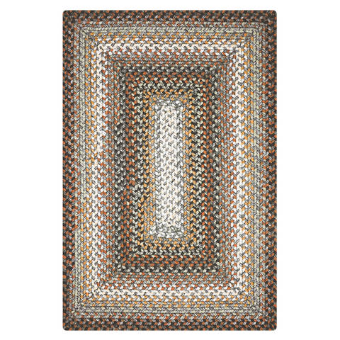 Homespice Ultra Durable Braided Rug Grey 23 X 39 Area Rug 310187 816-130207 Image 0