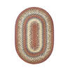 Homespice Cotton Braided Rug Red Oval 30 X 50 Area Rug 402073 816-130240 Thumb 0