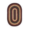 Homespice Jute Braided Rug Black Oval 18 X 26 Area Rug 501561 816-130299 Thumb 0