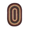 Homespice Jute Braided Rug Black Oval 40 X 60 Area Rug 503565 816-130301 Thumb 0