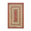 Homespice Cotton Braided Rug Red 23 X 39 Area Rug 410160 816-130329 Thumb 0