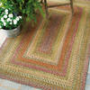 Homespice Ultra Durable Braided Rug Green Oval 23 X 39 Area Rug 300164 816-130340 Thumb 1