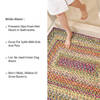 Homespice Ultra Durable Braided Rug Beige Runner 26 X 90 Area Rug 318169 816-130357 Thumb 4