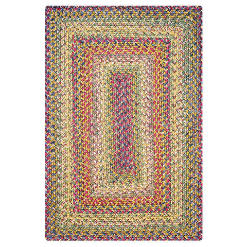 Homespice Ultra Durable Braided Rug Green 18 X 26 Area Rug 322166 816-130359 Image 0
