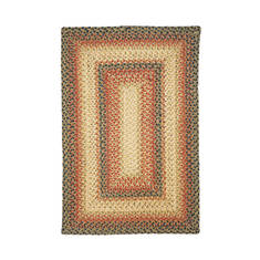 Homespice Jute Braided Rug Beige Rectangle 4x6 ft Jute Carpet 130383