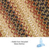Homespice Ultra Wool Braided Rug Black 80 X 100 Area Rug 716040 816-130394 Thumb 2