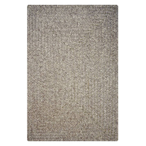 Homespice Ultra Durable Braided Rug Grey 18 X 26 Area Rug 322562 816-130442 Image 0