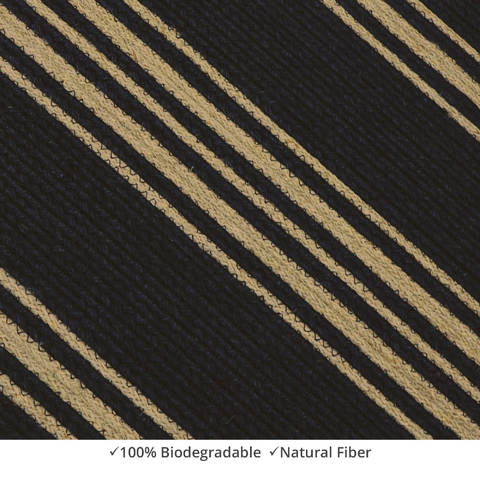 Homespice Jute Braided Rug Black Runner 26 X 80 Area Rug 547118 816-130449 Image 1