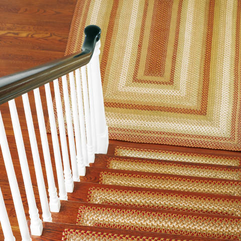 Homespice Ultra Wool Braided Rug Beige 50 X 80 Area Rug 714060 816-130507 Image 1
