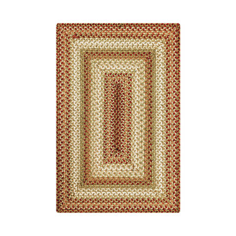 Homespice Ultra Wool Braided Rug Beige 50 X 80 Area Rug 714060 816-130507 Image 0