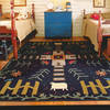 Homespice Penny Rug Black 70 X 90 Area Rug 429575 816-130543 Thumb 1