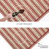 Homespice Avenue Ultra Durable Braided Rug Red 50 X 80 Area Rug 314772 816-130600 Thumb 3