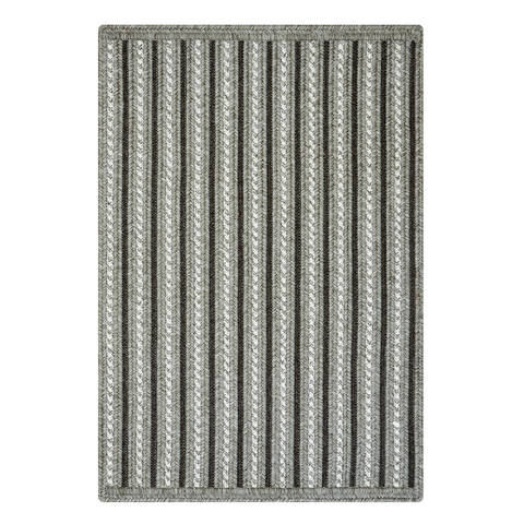 Homespice Avenue Ultra Durable Braided Rug Grey 40 X 60 Area Rug 313737 816-130603 Image 0